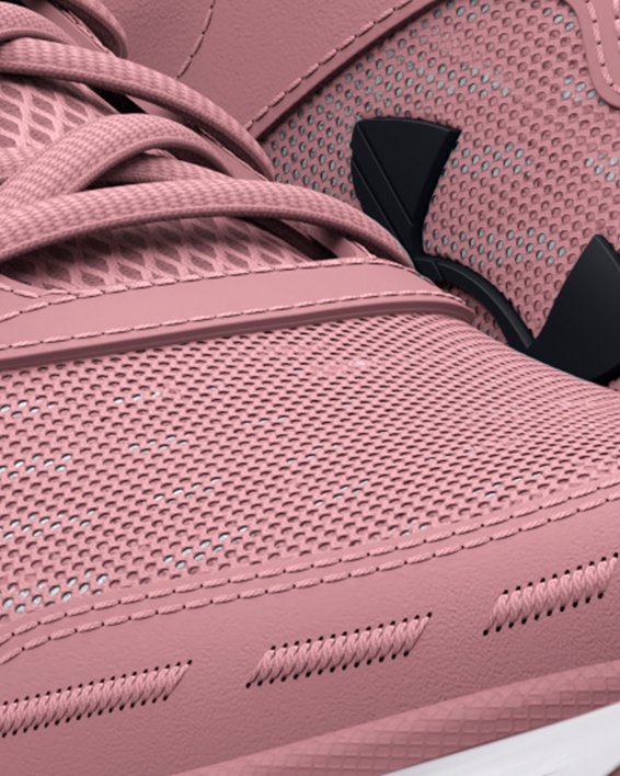 Women's UA Charged Assert 10 Running Shoes in Pink image number 3