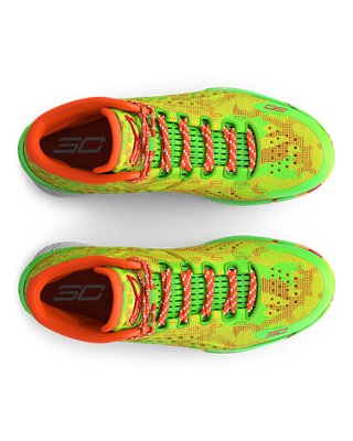 Sour Patch Curry Shoes Size GS 7Y Under Armour Curry Retro X Sour