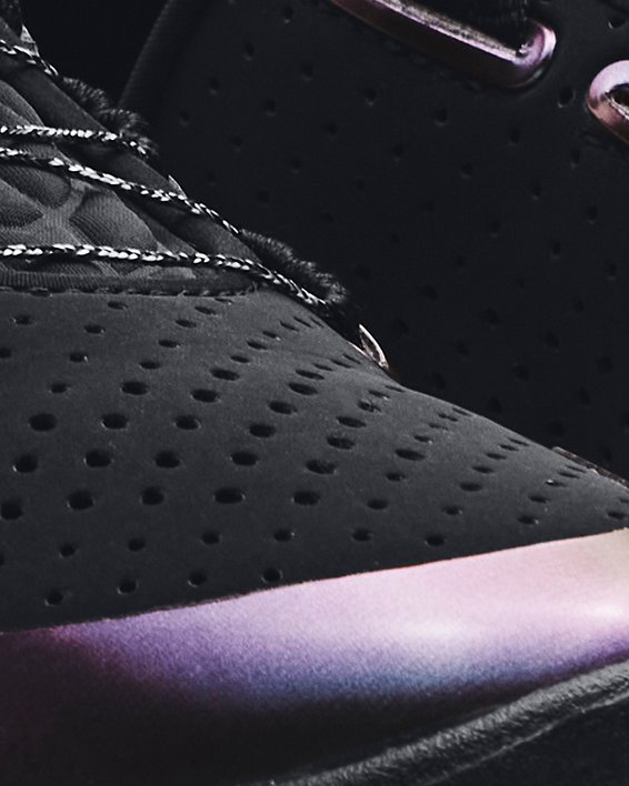 Unisex UA SlipSpeed™ Training Shoes in Black image number 3