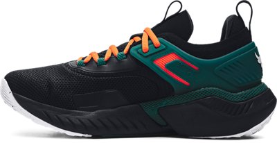 Under Armour HOVR Project Rock 5 Miami 305 Hurricanes UM Black Green Men Sz 9 Under Armour Project Rock 5 Performance Review - WearTesters main image 3