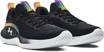 Tenis de entrenamiento UA Flow Dynamic Pride unisex, Black, pdpMainDesktop image number 3