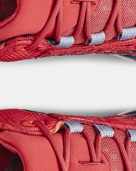 Men's UA TriBase™ Reign 5 Training Shoes in Red image number 2