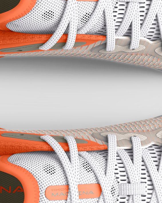 รองเท้าวิ่ง UA HOVR™ Machina Breeze สำหรับผู้ชาย in Orange image number 2