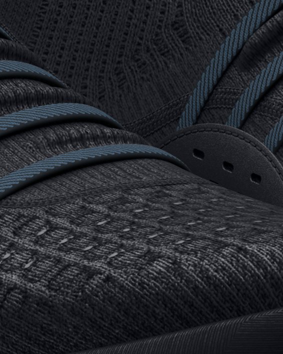 Unisex UA HOVR™ Phantom 3 Slip Shoes in Black image number 3