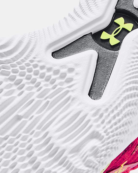 Under Armour Curry Flow 9 Team Basketball Shoes Pink/White