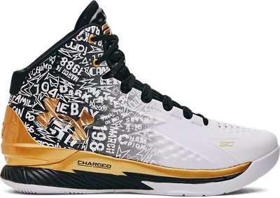 Unisex Curry 1 Retro 'Back-to-Back MVP' Pack Basketball Shoes