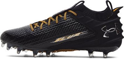 burgundy and gold football cleats