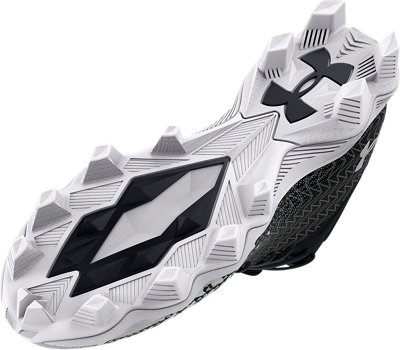 Crampons Under Armour Spotlight Franchise RM 2.0 Jr Blanc - Taille 4.5Y