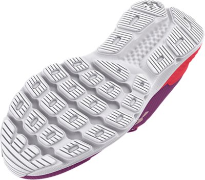 Girls' Pre-School UA Escape 4 AL Iridescent Running Shoes, Purple, pdpMainDesktop image number 4