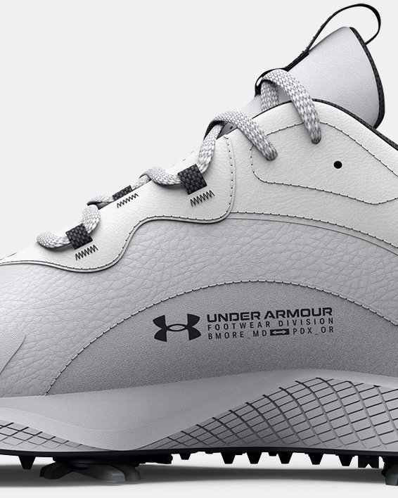 Under Armour Women's Charged Breathe SL Golf Shoe - White/Halo Grey