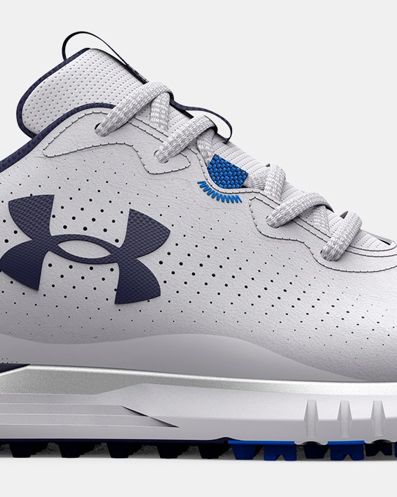 Men's UA Glide 2 Spikeless Golf Shoes in White image number 0