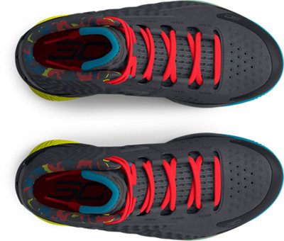 Pre-School Curry 1 Printed Basketball Shoes image number 2