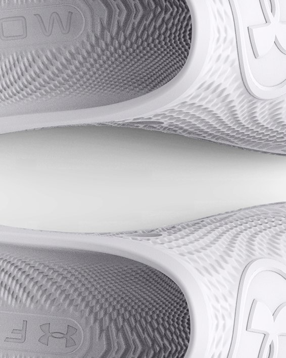 รองเท้าแตะ UA Flow Velociti ยูนิเซ็กส์ in White image number 2