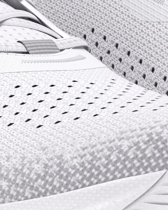 Chaussure de course UA HOVR™ Turbulence 2 pour homme, White, pdpMainDesktop image number 3