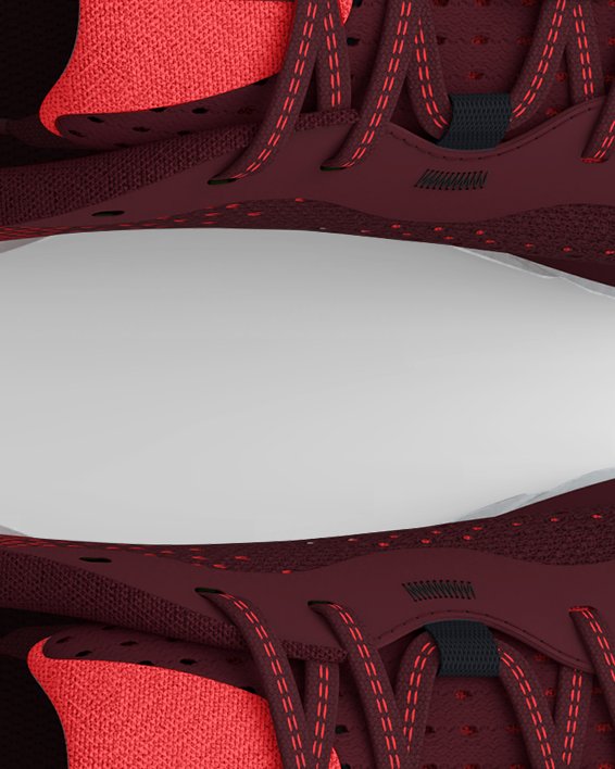 Men's UA HOVR™ Turbulence 2 Running Shoes in Red image number 2