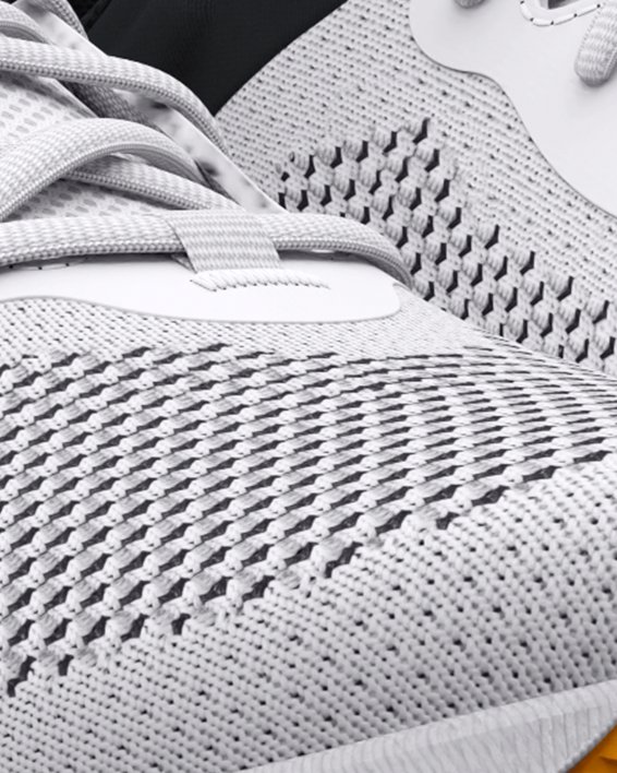 UA Charged Escape 4 Knit in White image number 3