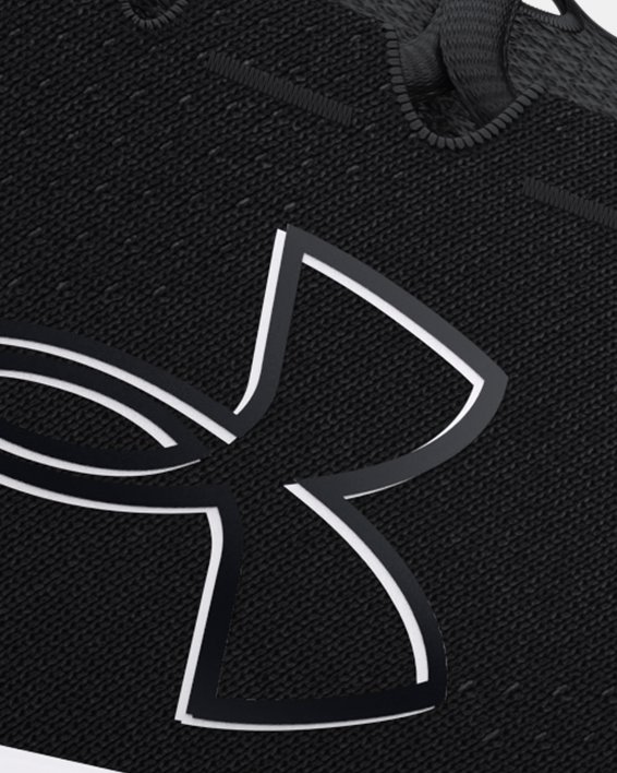 Scarpe da corsa UA Charged Pursuit 3 Big Logo da donna, Black, pdpMainDesktop image number 0