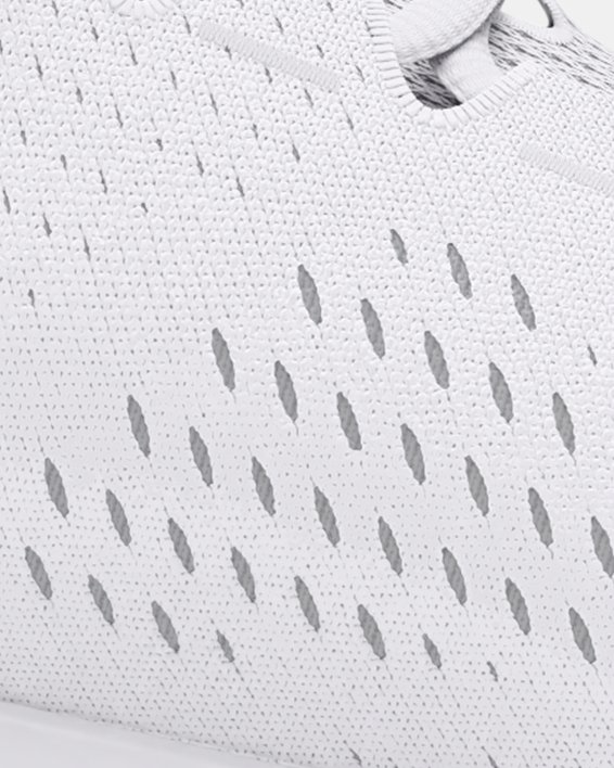 Scarpe da corsa UA Charged Pursuit 3 Big Logo da donna, White, pdpMainDesktop image number 6