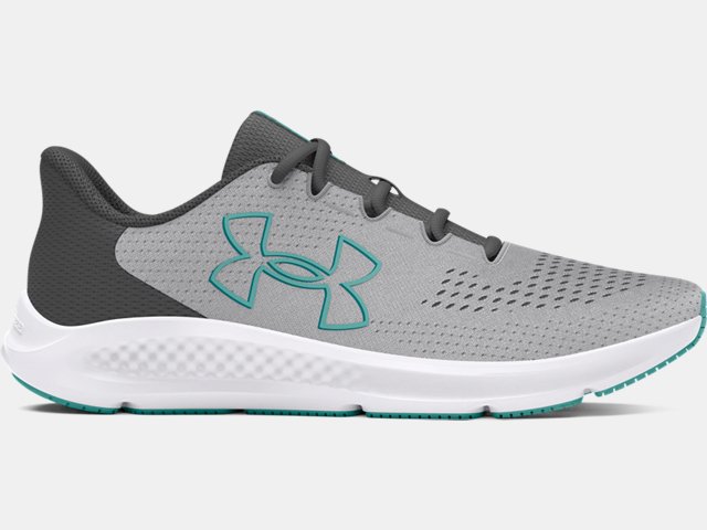 Under Armour Charged Pursuit 3 BL UA White Grey Women Running