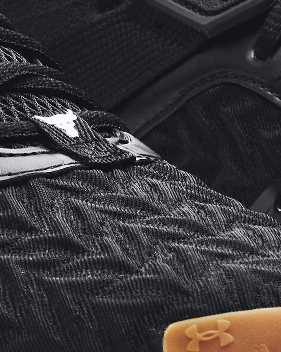 Men's Project Rock 6 Training Shoes, Black, pdpMainDesktop image number 3