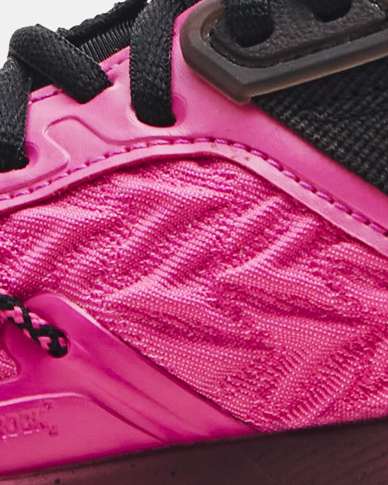 Women's Project Rock 6 Training Shoes, Pink, pdpMainDesktop image number 1