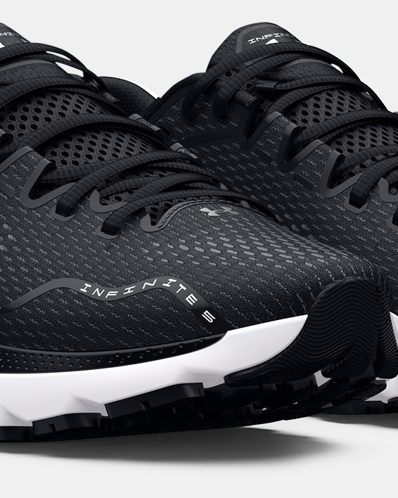 Men's UA HOVR™ Infinite 5 Running Shoes in Black image number 3