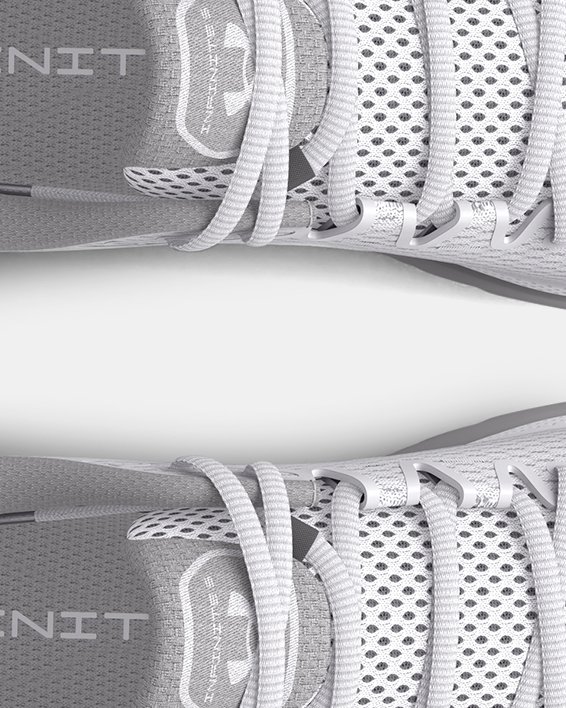 Women's UA HOVR™ Infinite 5 Running Shoes in White image number 2