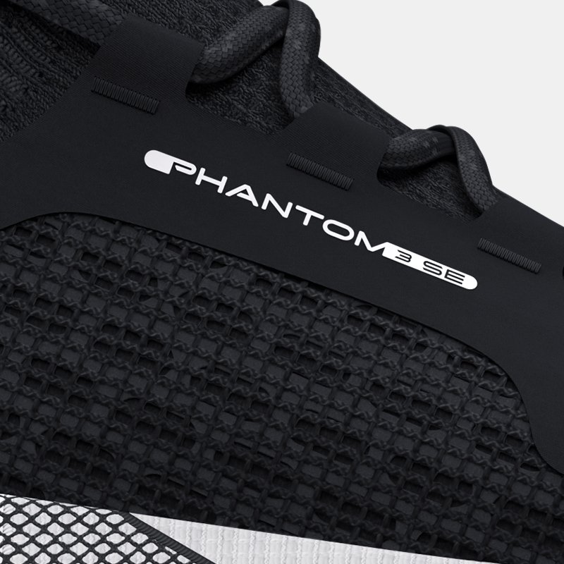 Men's Under Armour HOVR™ Phantom 3 SE Running Shoes Black / Jet Gray / White 42.5