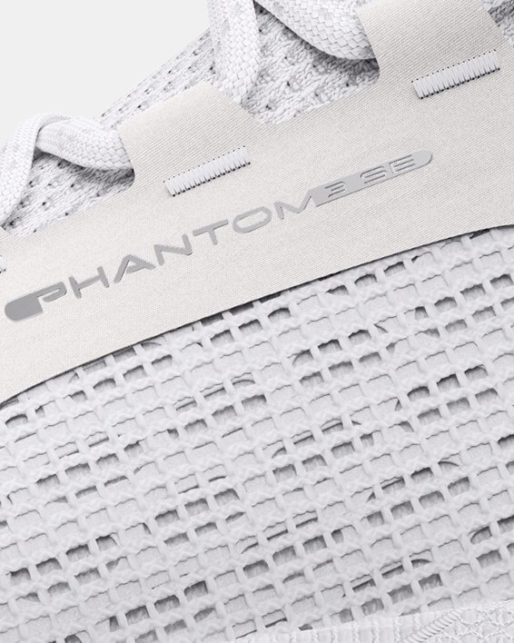 Men's UA HOVR™ Phantom 3 SE Running Shoes in White image number 5