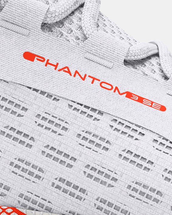 男士UA HOVR™ Phantom 3 SE跑鞋 in White image number 0