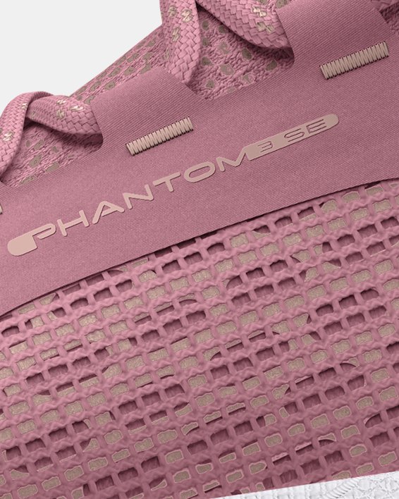 女士UA HOVR™ Phantom 3 SE跑鞋 in Pink image number 5