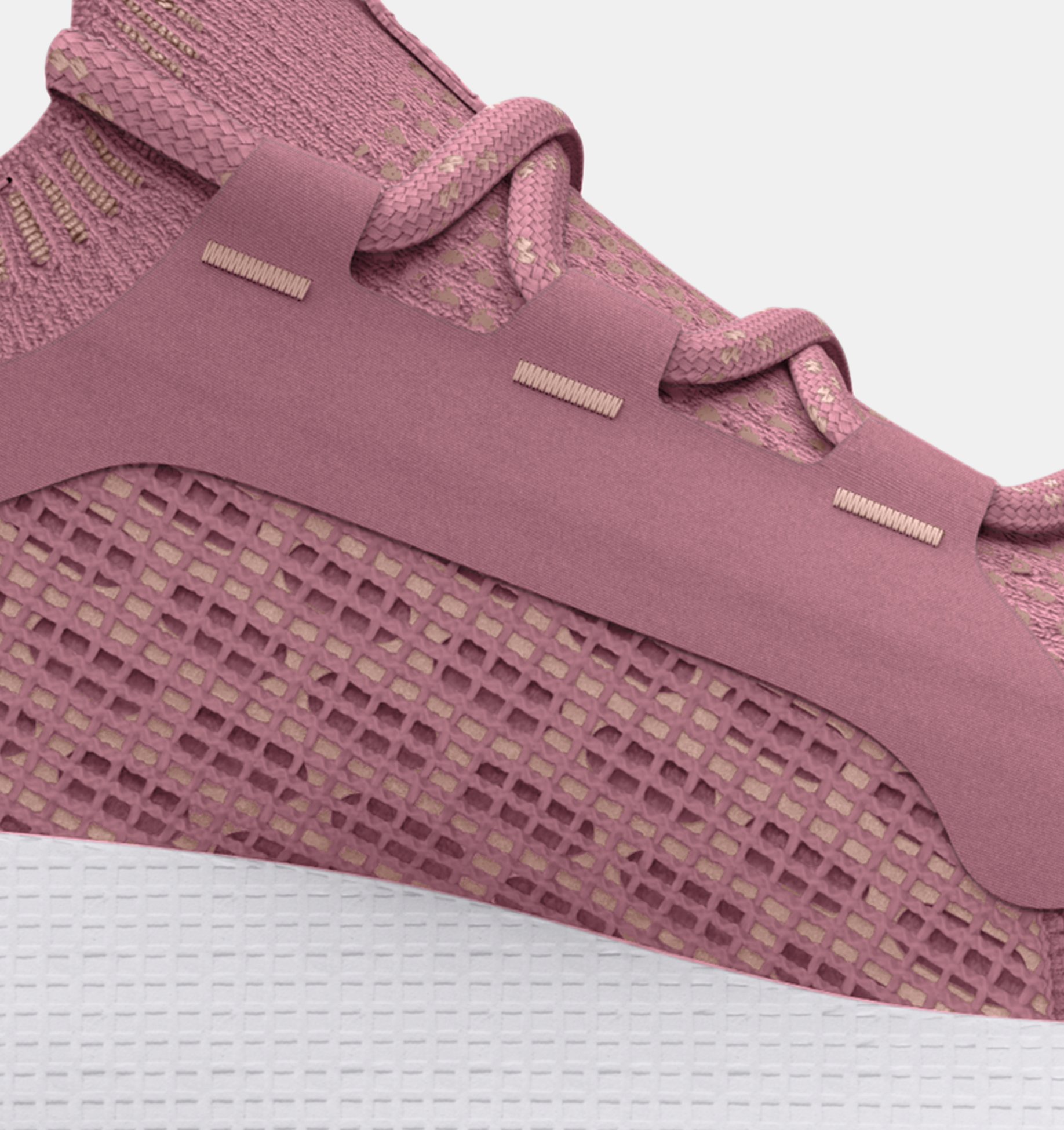 Under Armour Running Shoes Womens 7.5 Pink UA HOVR Phantom SE Mesh  3021589-600
