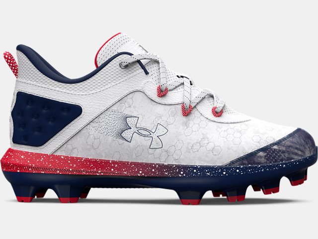 Under Armour Kids' Harper 8 Mid RM Baseball Cleats