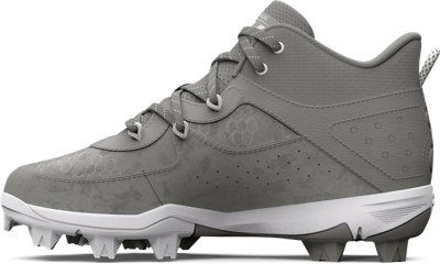 Under armour harper 3 deals mid rm jr baseball cleats