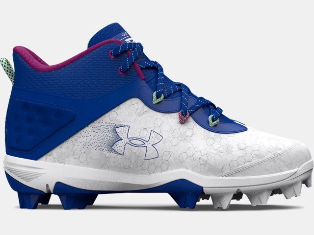 Under Armour Canada Boys UA Harper 8 Mid RM Jr. Baseball Cleats