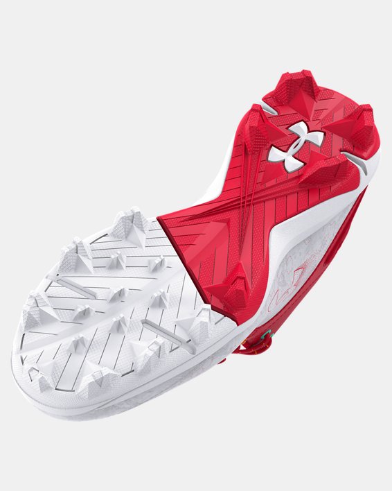 Chaussures de baseball à crampons UA Harper 8 Mid RM pour enfants