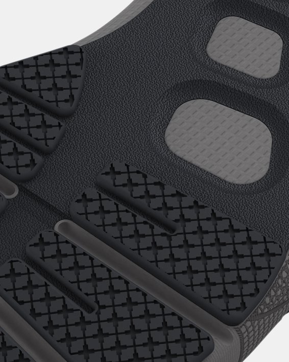 Unisex UA HOVR™ Phantom 3 SE Storm Running Shoes, Black, pdpMainDesktop image number 4