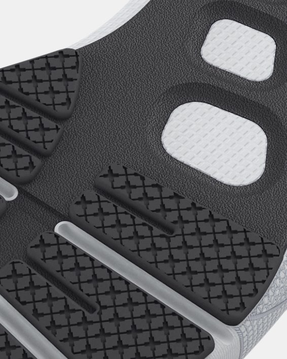 Unisex UA HOVR™ Phantom 3 SE Storm Running Shoes in Gray image number 4