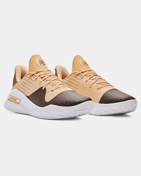 Unisex Curry 4 Low FloTro 'Curry Camp' Basketball Shoes