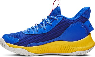 Tenis de baloncesto Grade School Curry 3Z7, Blue, pdpMainDesktop image number 1