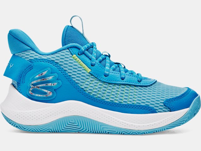 Under armour sale curry kids blue