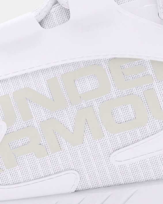 Unisex UA HOVR™ Mega 2 MVMNT Sportstyle Shoes in White image number 1