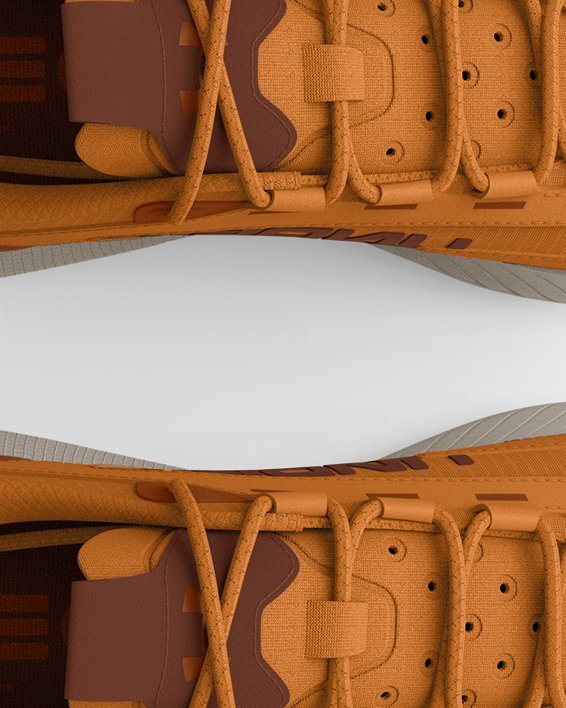 Unisex UA HOVR™ Mega 2 MVMNT Sportstyle Shoes in Orange image number 2
