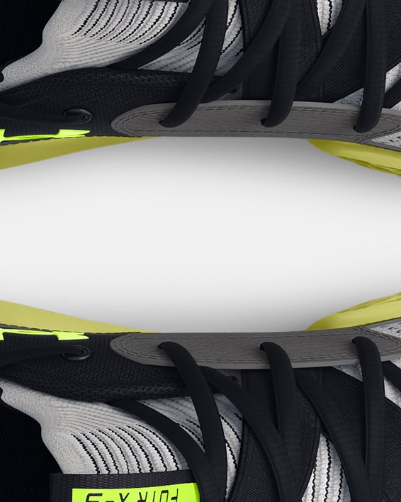 中性UA Flow FUTR X 3籃球鞋 in Black image number 2