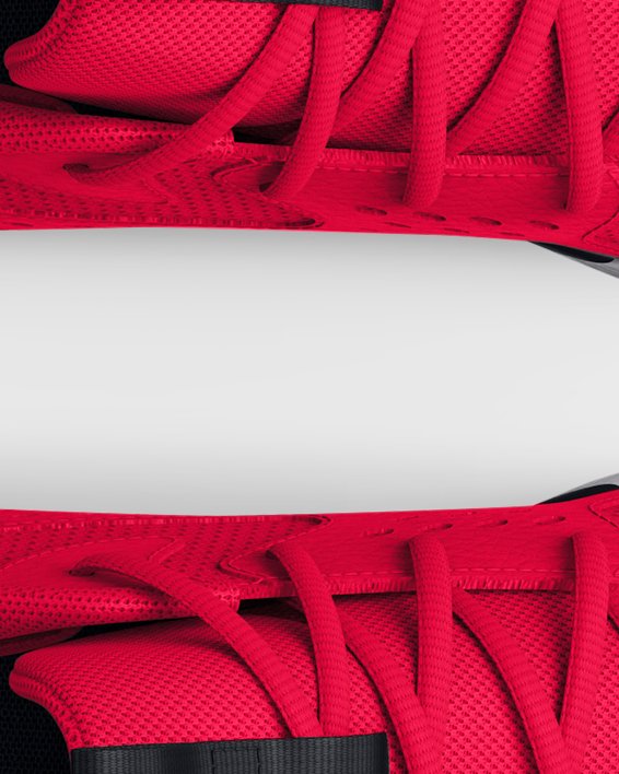 รองเท้าบาสเกตบอล UA Jet ‘23 สำหรับเด็กวัยประถม in Red image number 2