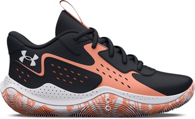 Tenis de B&aacute;squetbol UA Jet '23 para Ni&ntilde;os de Primaria, Black, pdpMainDesktop image number 0