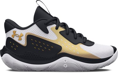 Boys' Basketball Shoes Sneakers in White Under Armour
