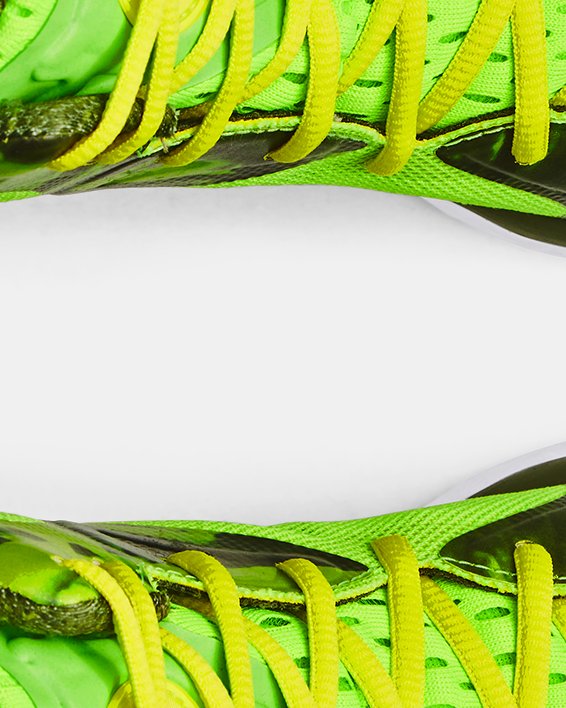 Unisex Curry Spawn FloTro Basketball Shoes, Green, pdpMainDesktop image number 2