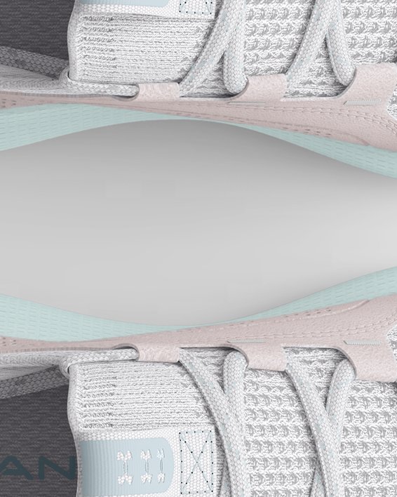 Women's UA HOVR™ Phantom 3 SE Suede Running Shoes, Gray, pdpMainDesktop image number 2