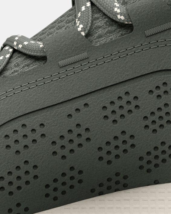 Men's UA HOVR™ Phantom 3 SE Suede Running Shoes, Green, pdpMainDesktop image number 1